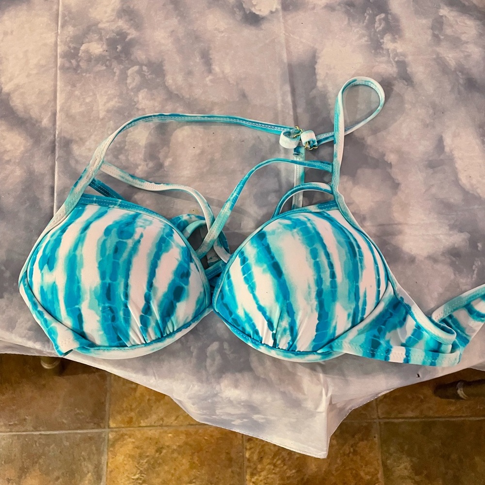 Collections by Catalina Teal / Blue Bikini Top